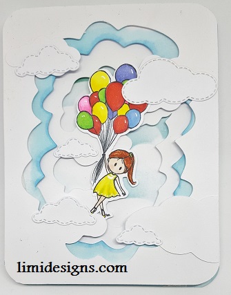 girl with balloon